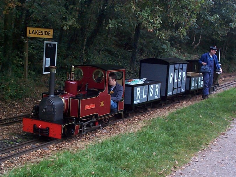 Bray valley on goods lake side - Narrow Gauge railway Photo Gallery