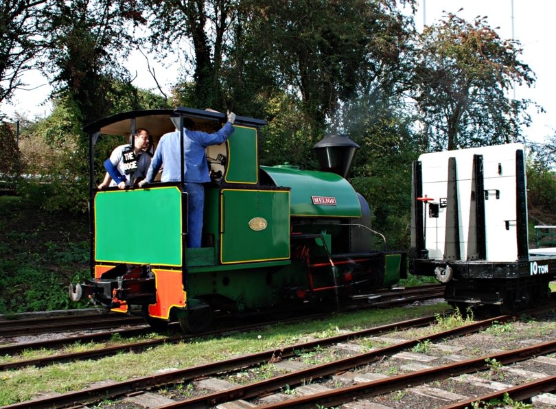 Melior at Kemsley Down - Narrow Gauge railway Photo Gallery