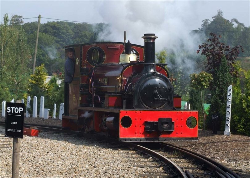 Hunslet 0-4-0ST Jerry M - Narrow Gauge railway Photo Gallery