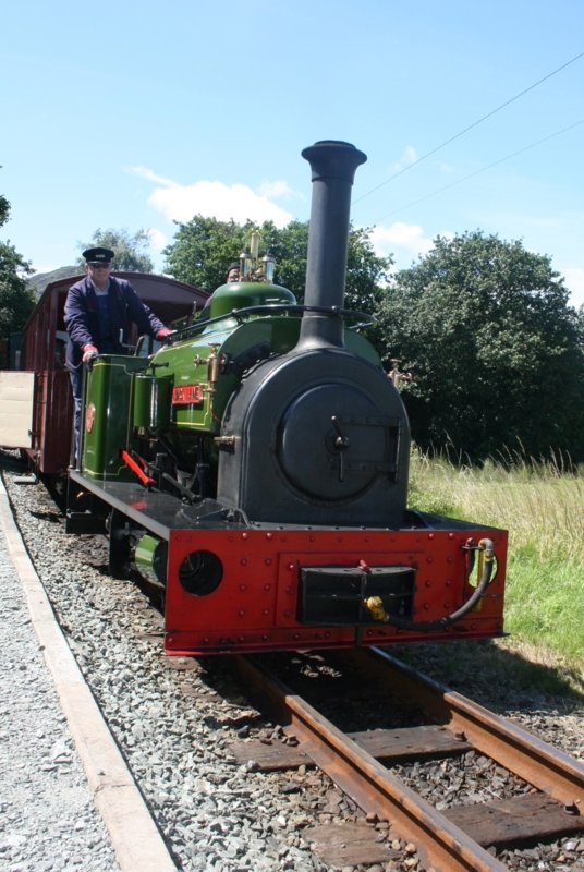 Jack Lane at Gellert's Farm - Narrow Gauge railway Photo Gallery