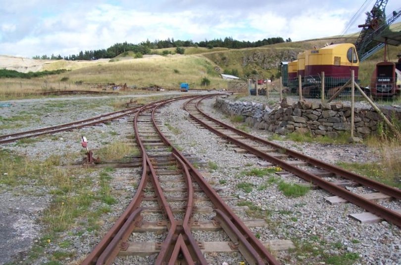 Threlkeld trackwork - Narrow Gauge railway Photo Gallery