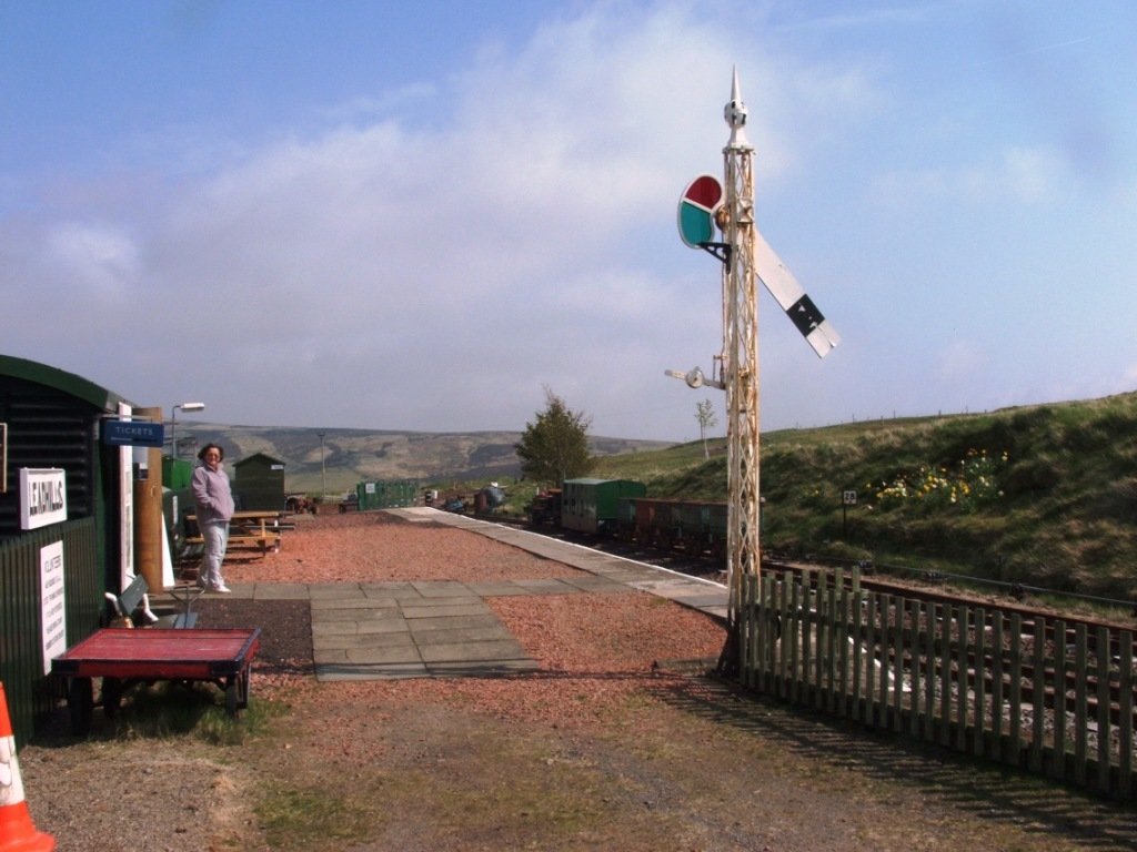 Leadhills Station.