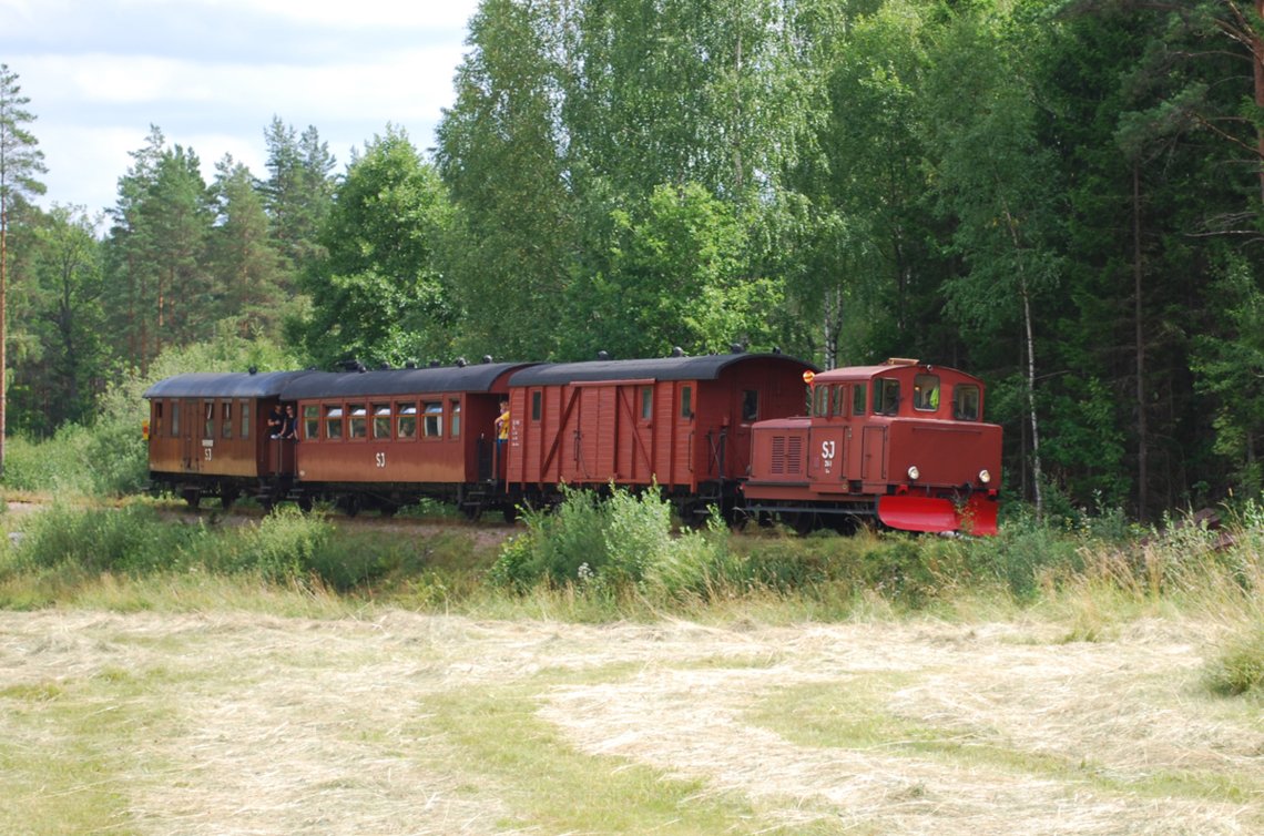 Diesel train at Änghult