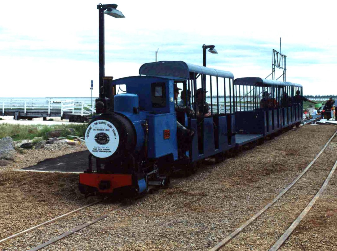 0-4-0 "Bub" on the opening day