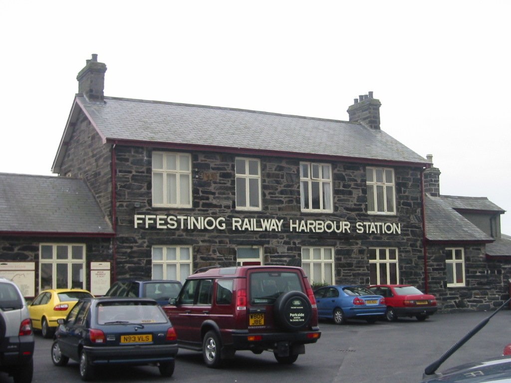 Ffestiniog station at Porthmadog
