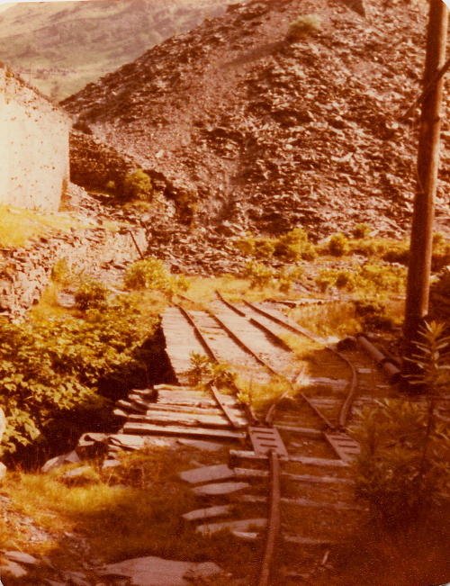 Llechwedd quarry incline