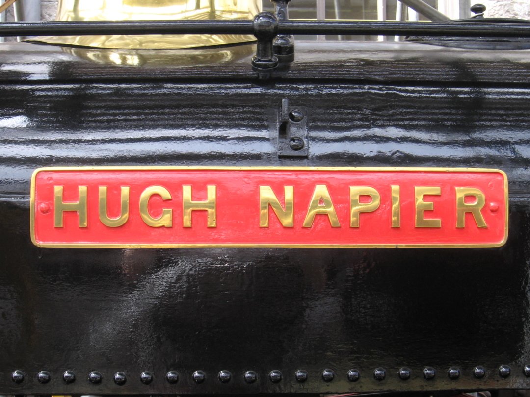 Hugh Napier Name Plate