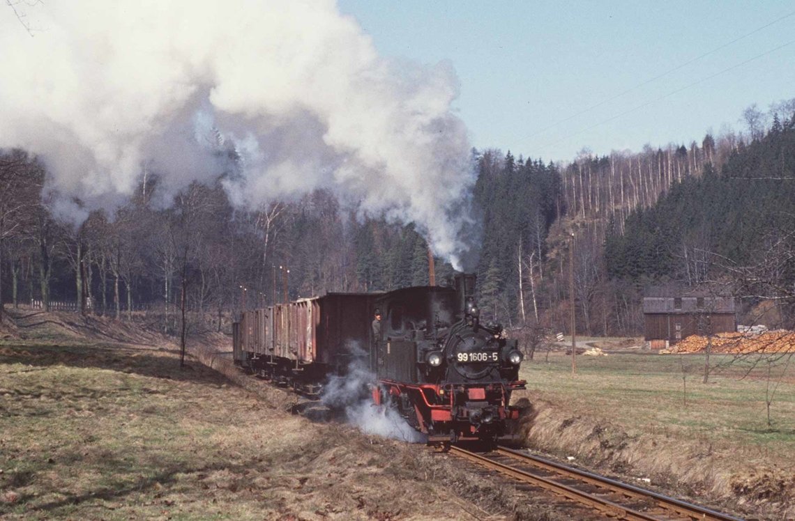 Train near Wolkenstein