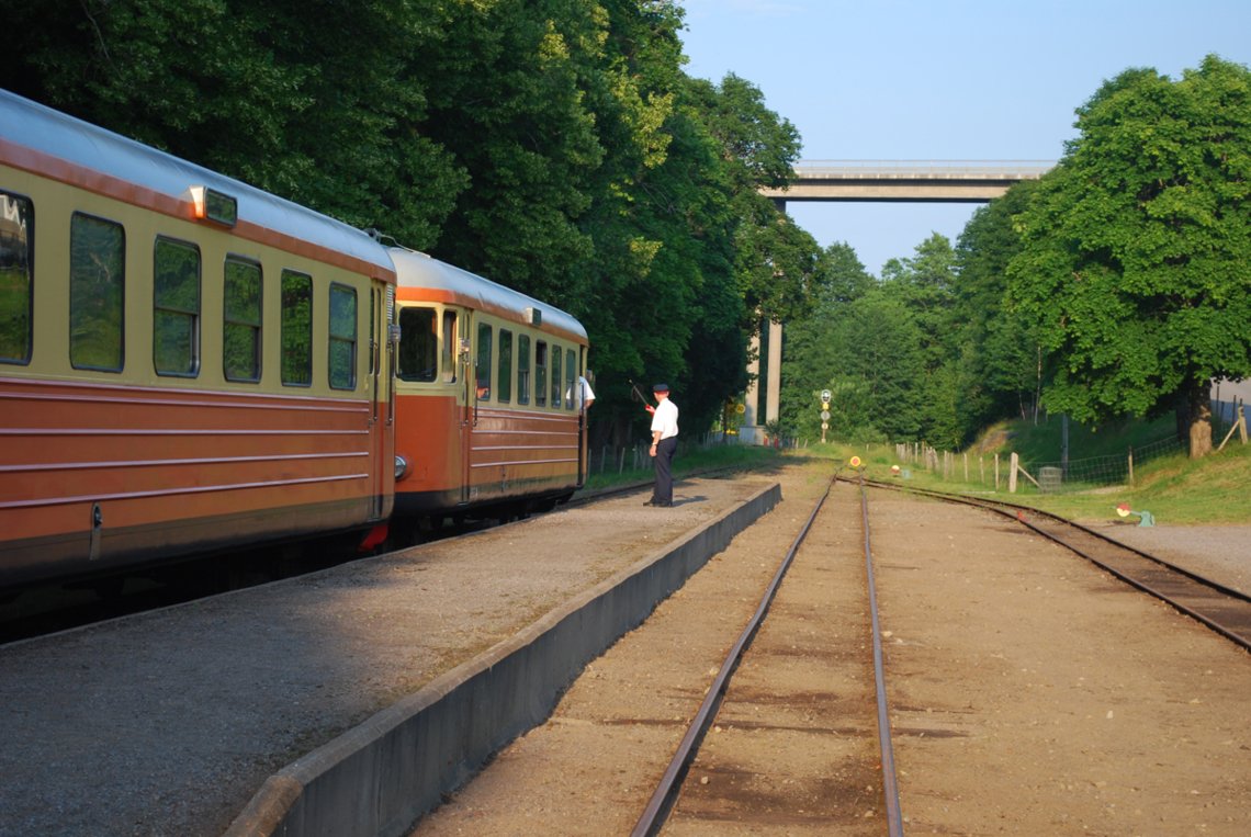 Train at Verkebäck
