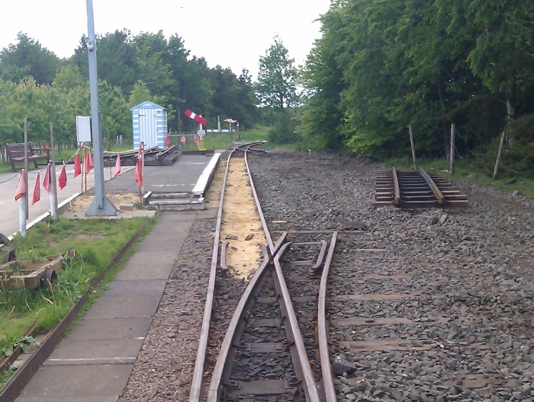 Adding a siding at the main station.