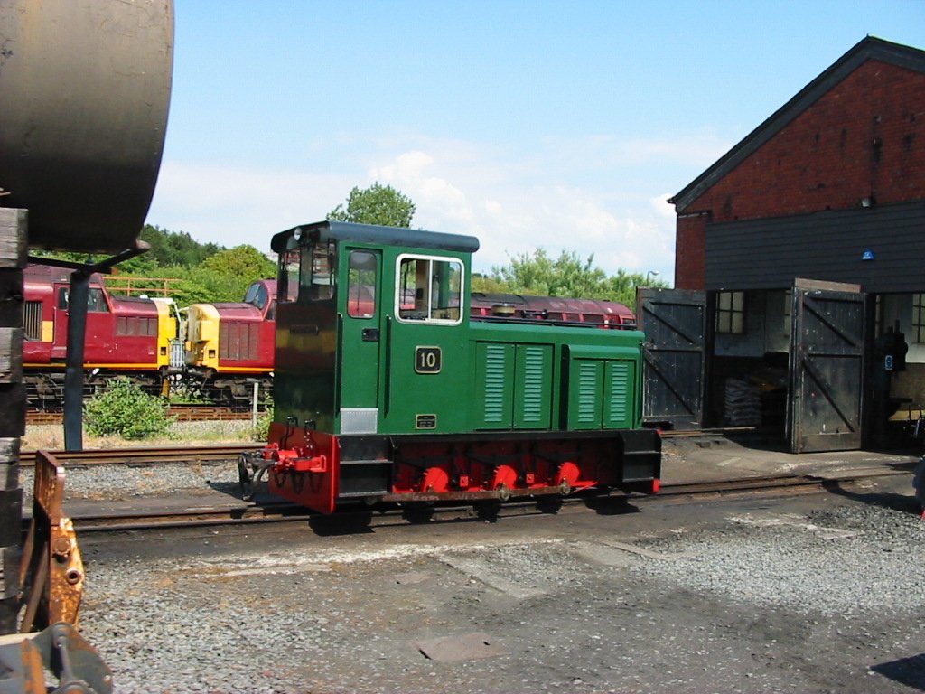 Diesel No. 10 at Aberystwyth