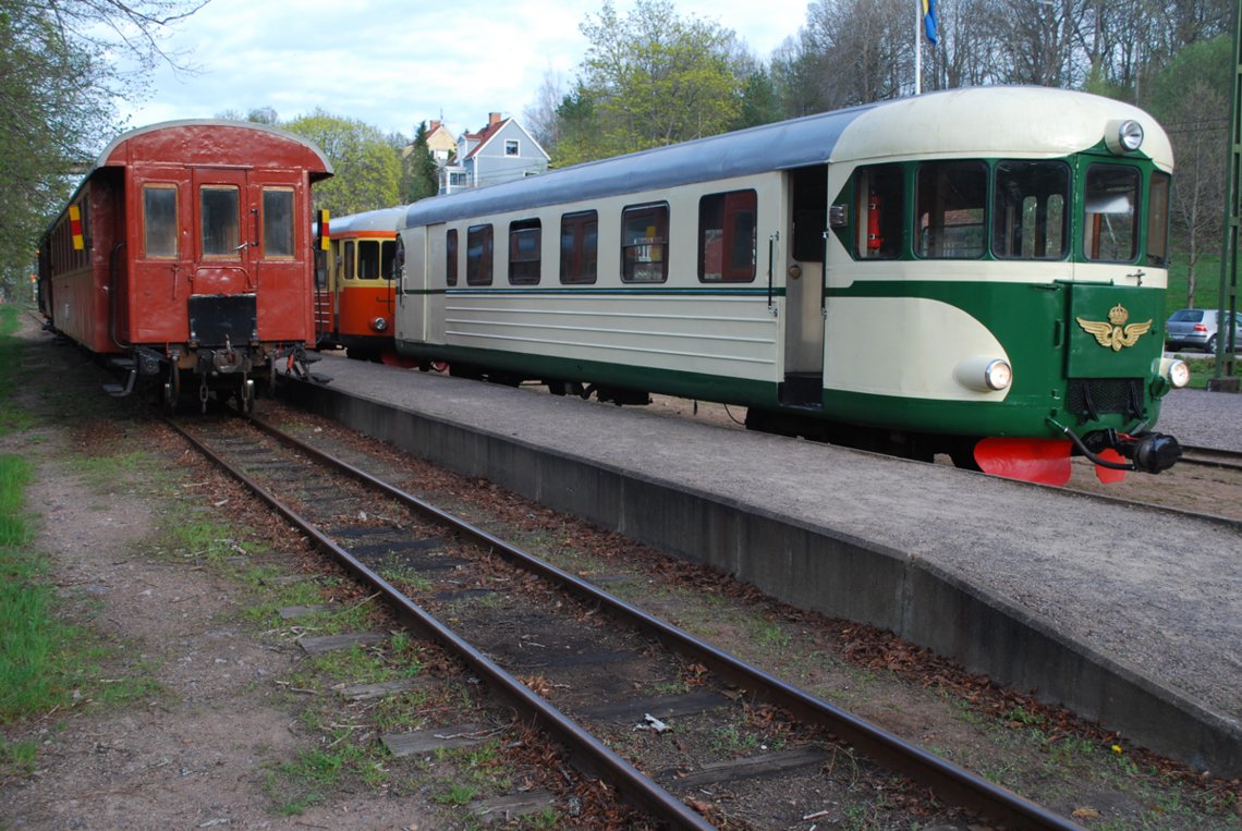 Trains at Verkebäck