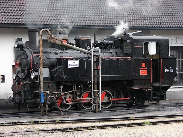 Zillertalbahn nbr. 5 at Jenbach