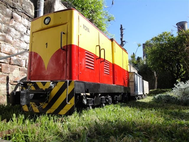 Battery electric loco