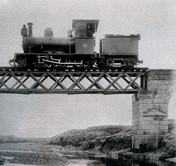 Engine on Pedios River 1905
