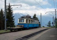 Bhe 207 at Caux