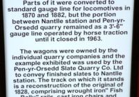 Nantlle wagon information