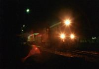 Evening train to Rogów